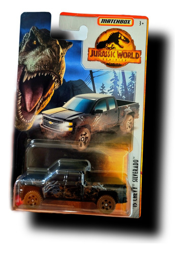 Matchbox Jurassic World Chevy Silverado Mattel Matchbox 