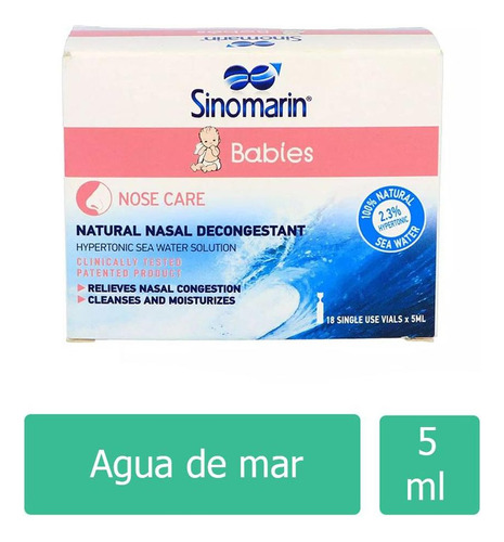 Sinomarin Bebés Caja Con 18 Ampolletas Con 5 Ml