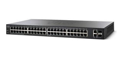 Switch Cisco Sg220-50p 48 Puertos Poe + 2 Combo Mini-gbic