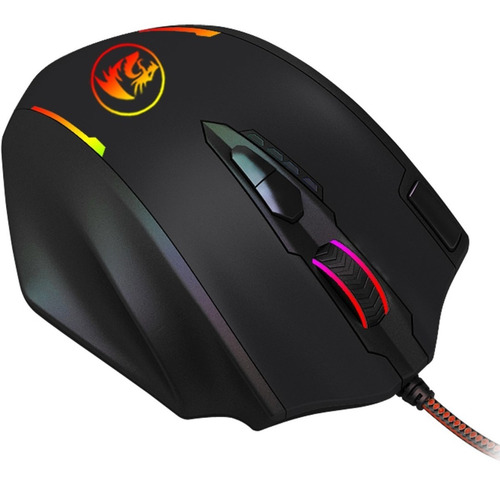 Mouse gamer de juego Redragon Impact M908 negro
