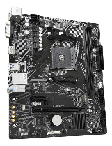 Tarjeta Madre Gigabyte A520m K V2 Am4 Ddr4 64gb M-atx Hdmi C