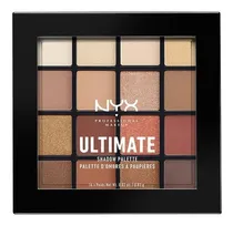 Comprar Paleta Sombras Ojos Nyx Ultimate Shadow Palette Tono Cálido Color de la sombra Warm neutrals