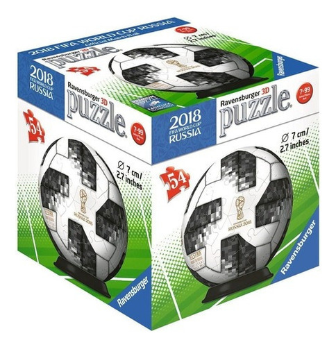 Rompecabezas 3d Balón Oficial adidas Rusia 2018 Ravensburger