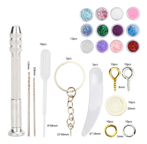 Resina Epoxi Diy Accesorio Molde De Silicona
