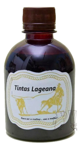 Tinta Preto Marrom Promoção Para Laço Comprido Cavalo 500ml