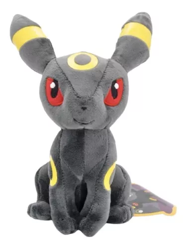 Umbreon Evoluções Evolution Eevee Pokemon Pelúcia 22cm