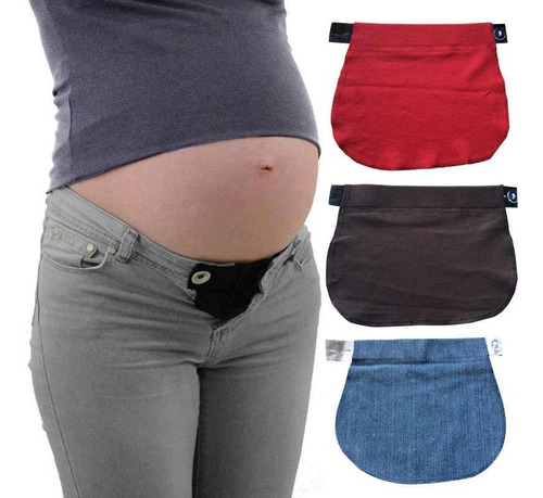 Extensor De Pantalon Elástico Pretina Embarazada Maternidad