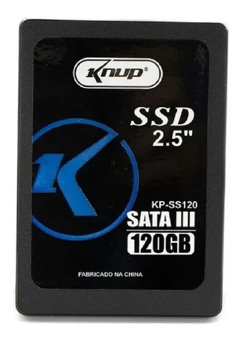 Imagem 4 de 4 de Hd Ssd 120 Kunup Disco Sólido Interno K168-120gb 120gb Preto