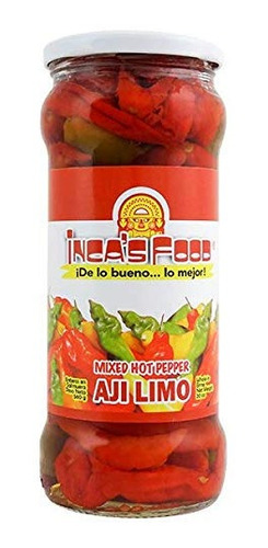 Ají Limo Entero En Salmuera, Inca´s Food De 560 Gramos