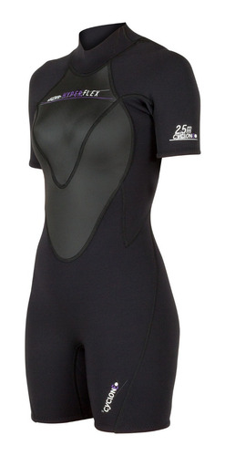 Traje Corto De Mujer Hyperflex Neopreno 2.5mm Natación Playa