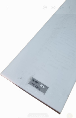 Plancha De Delring Acetal 10 X 350 X 350 Mm