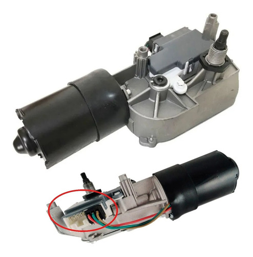 Motor Limpador Vidros Fiat Uno Mille Fire Economy 1990/2013