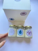 Comprar Velas Navideñas X3 En Caja Gift Box Motivo Navidad