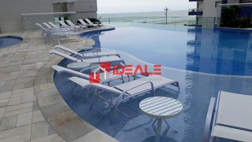 Imagem 6 de 15 de Apartamento Em Frente A Praia No Boqueirão Na Praia Grande - 502