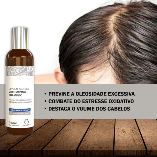 Shampoo Crystal Sinergy Fitoterápico Com Oléos Essenciais