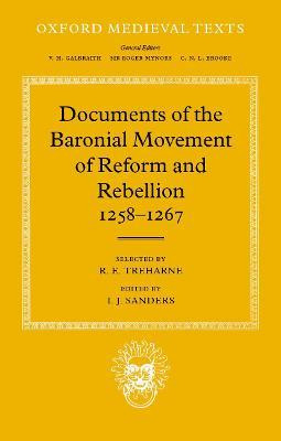 Libro Documents Of The Baronial Movement Of Reform And Re...
