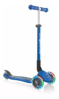 Scooter Globber Primo Plegable Led Azul