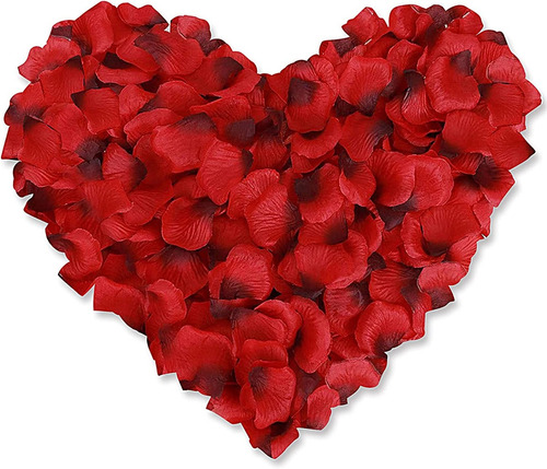 5500 Pétalos Artificiales De Rosa Roja Boda De San Valentín