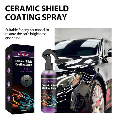 2025 Vidrio Superhidrófobo Coat Ceramic Shield Coating Sp