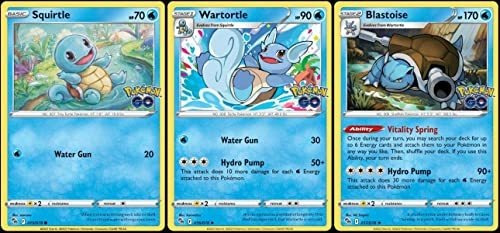 Blastoise 017/078 - Pokemon Go - Foil - Lote De 6rq3a