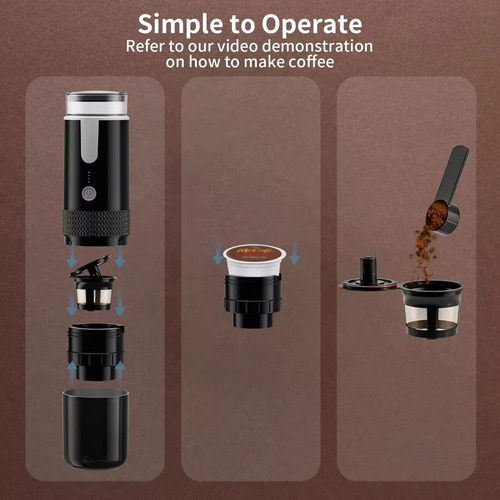 Cafetera Eléctrica Portátil Usb, Cafetera