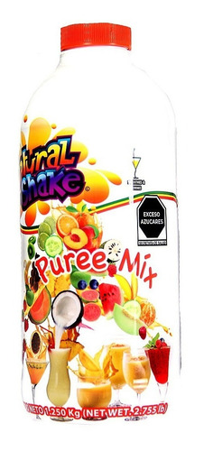 Concentrado Pulpa Fruta Chamoy 1 Lt Natural Shake 3 Pack