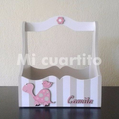 Imagen 8 de 10 de Cajas Porta Cosméticos Personalizadas - Decoración Infantil