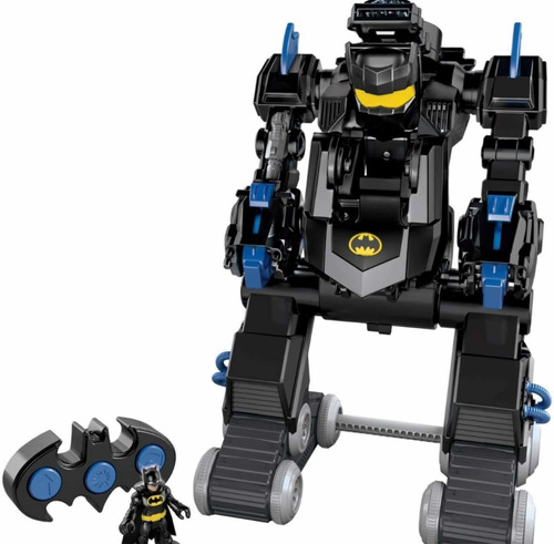 Robot Transformable Batman Imaginext Bat-bot Control Remoto