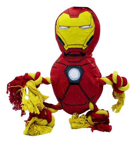 Juguete Perros Iron Man - Mordedor Superheroe Resistente.