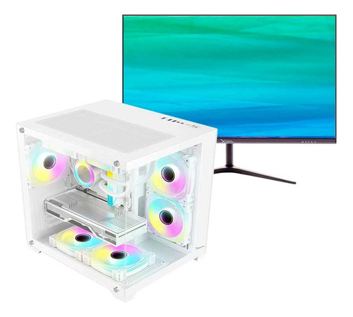 Pc Gamer Monitor 27 Ryzen 5 5500 Ram32gb Ssd1tb Rtx4060 Wifi