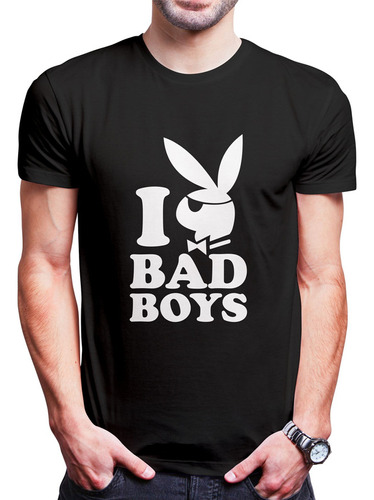 Polo Varon I Love Bad Boys (d0266 Boleto.store)