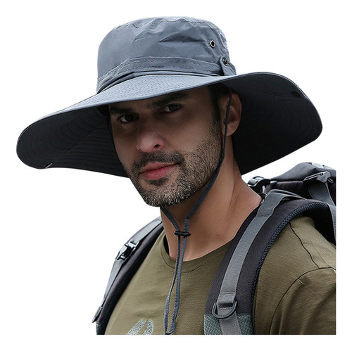 Sombrero De Sol Plegable Protección Uv 12cm - Pesca, Senderi