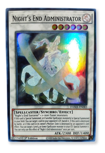 Yugi-oh! Night's End Administrator Dama-en083 Super