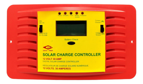 Controlador De Carga Solar 30a