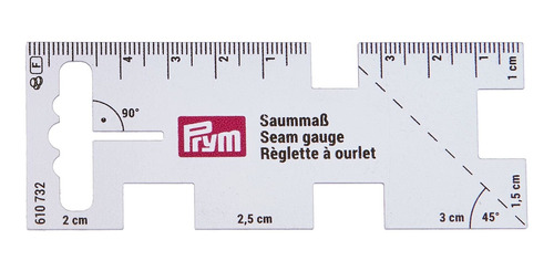 Prym Medidor Costura Transparente