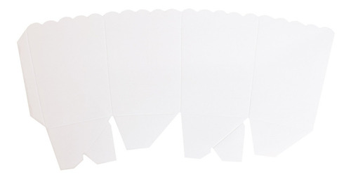 Imagen 4 de 6 de Caja Pochoclos Poc1 X 10u Packaging Blanco Madera