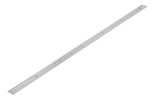 Regla Metalica Acero Flexible 60 Cm / 24 Pulgadas