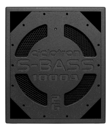 Caixa Ciclotron  Ativa S-bass La 1000a Sub