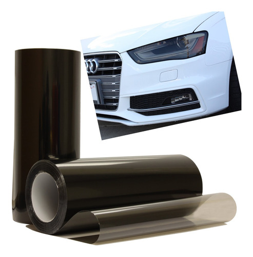 Humo Negro Luz Faro Taillight Tint Vinilo Film Cover Sheet X