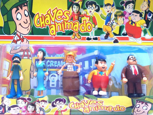 Bonecos Em Miniatura Turma Do Chaves Animados Varios Modelos