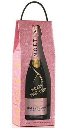 Champagne Moet & Chandon Imperial Rose Love Bag 750ml