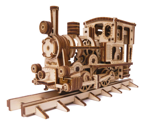 Wood Trick Train - Rompecabezas De Madera 3d Para Adultos Y