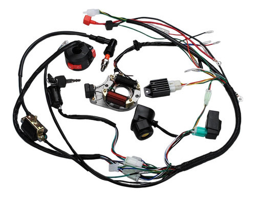 Kit Completo De Arnés De Cables Eléctricos Cdi Fit Para Moto