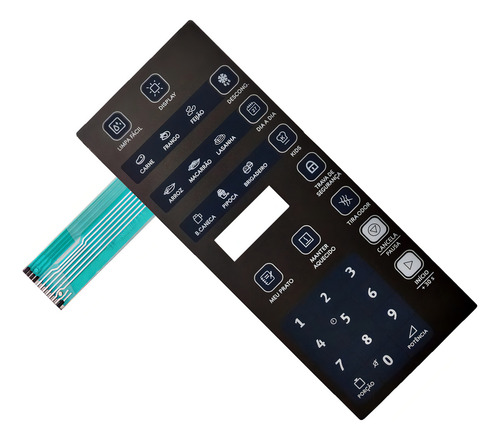 Membrana Teclado Microondas Compativel Electrolux Mi41s Mi41