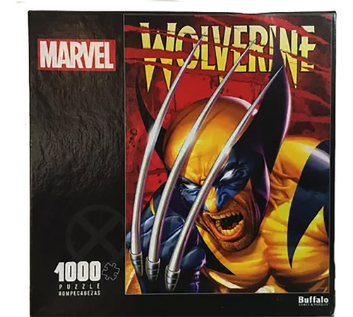 Rompecabeza Wolverine Marvel 1000pza Buffalo