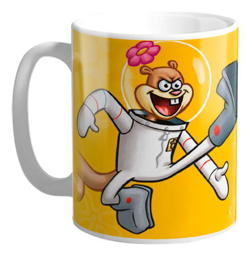 Bob Esponja Taza De Plastico Irrompible Arenita Mejillas