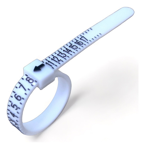 Medidor De Talla De Anillo Medida Dedo