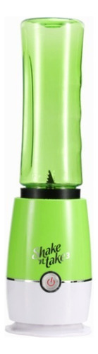 Licuadora portátil Shake N Take 3 500 mL verde 220V