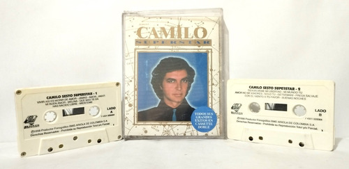 Casete Doble Camilo Sesto - Superstar 1998 Bmg Ariola