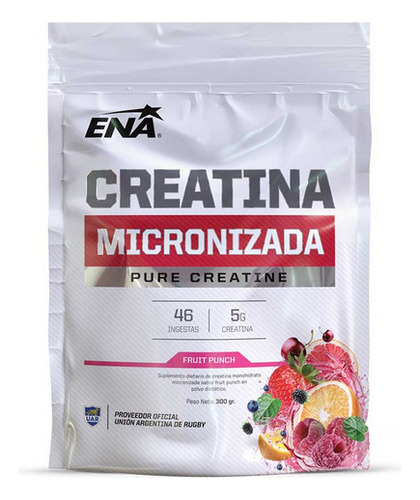 Creatina Micronizada Ena Fruit Punch X300 Gr